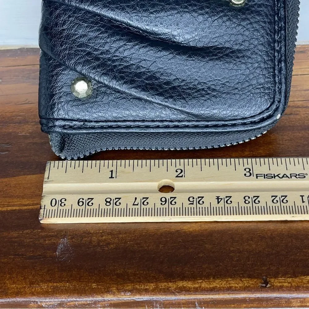 Juicy Couture Black Wallet With Card ID and Money Slots
